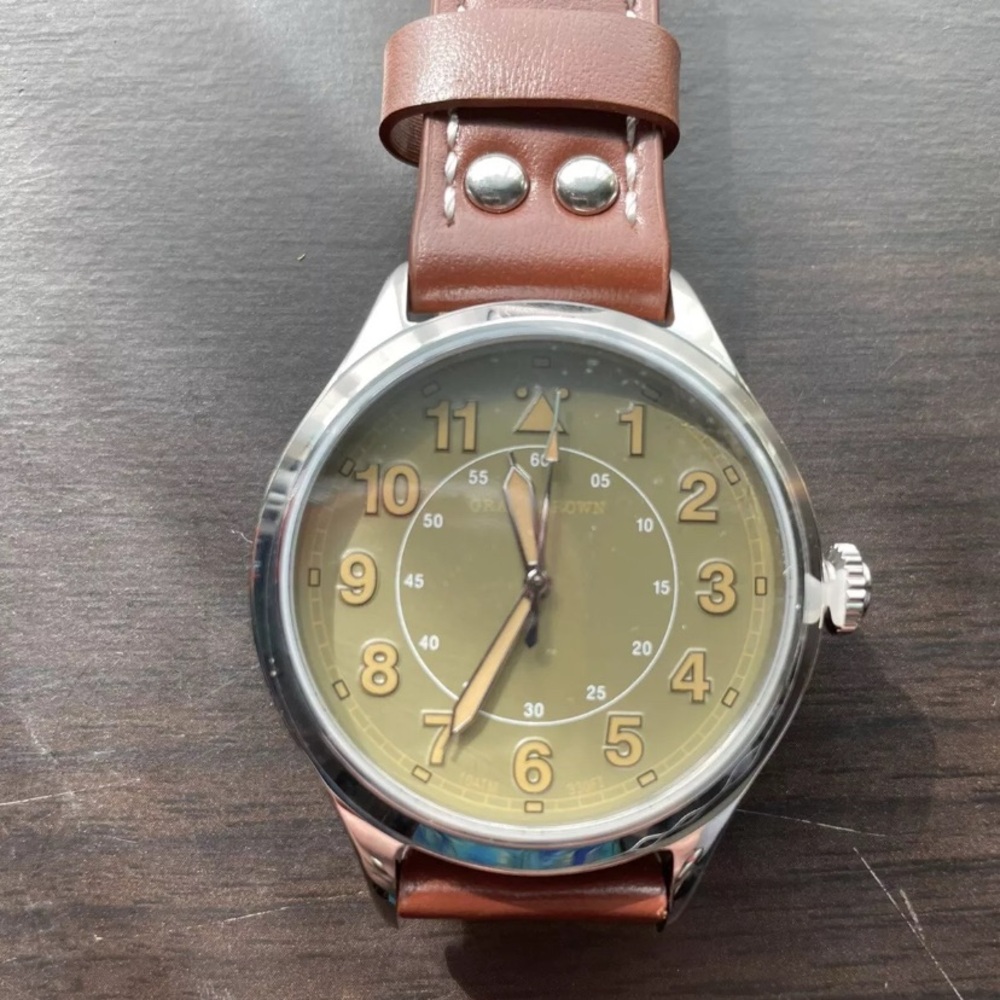 Grant Brown Fieldcraft 43mm Men's Watch 9422b